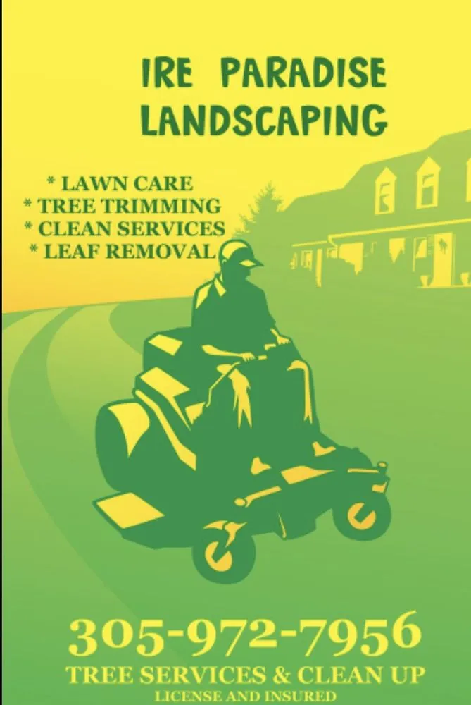 Reliable residential landscaping experts serving Miami, FL - Ire Paradise Landscaping