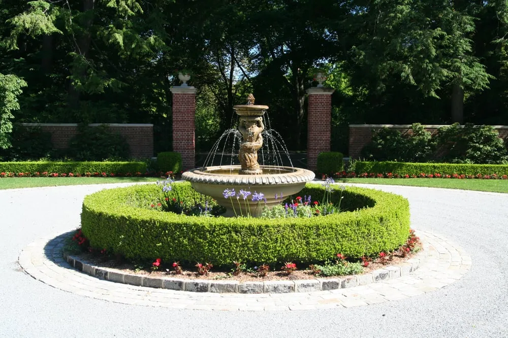 Affordable landscape installation for beautiful yards in East Norwich, NY by Ireland Gannon Associates