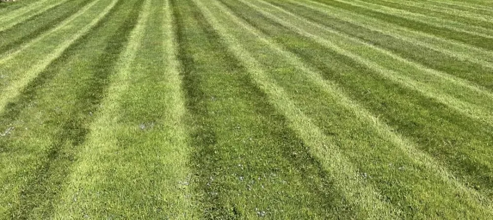 Custom garden landscaping with custom design in Zanesville, OH by Ireland Lawn Care