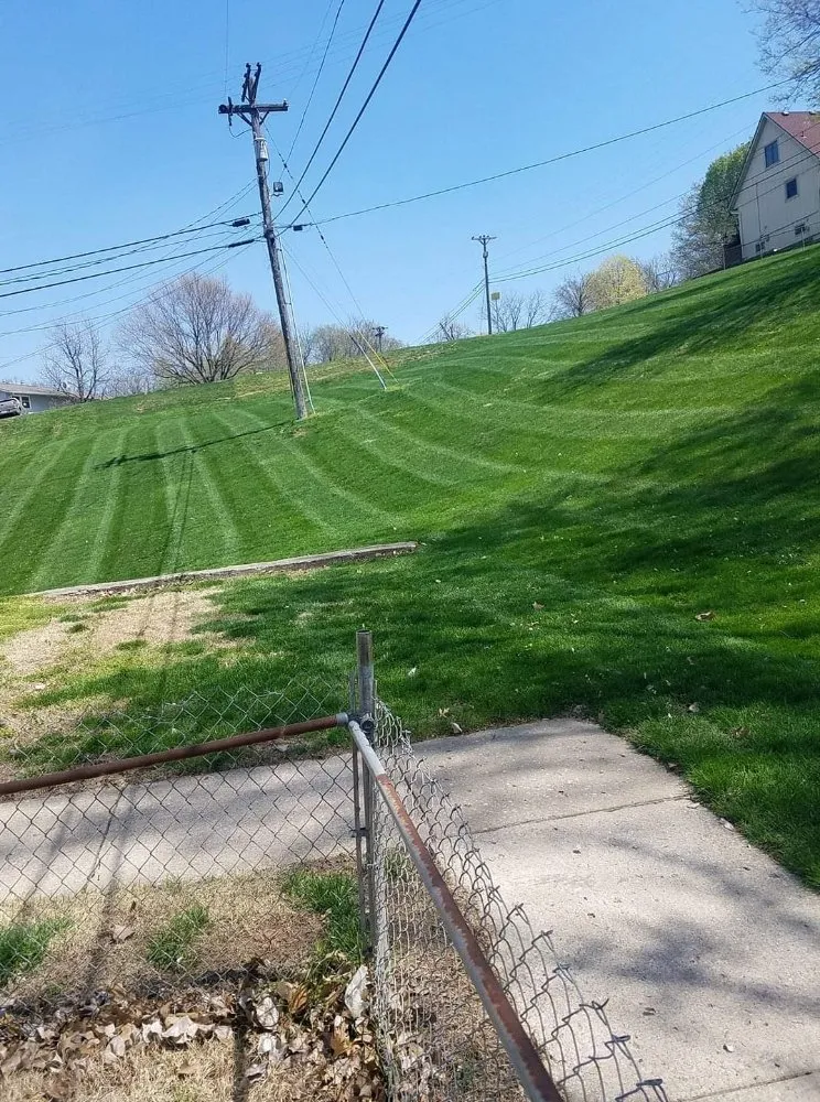 Professional lawn care service in Topeka, KS by Ireland Lawncare Services