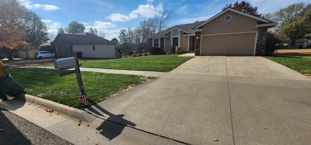 Expert landscape installation for residential properties in Topeka, KS by Ireland Lawncare Services