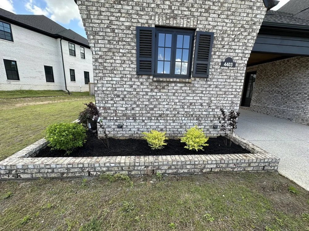 Professional garden landscaping in Hernando, MS by Iris Land Services