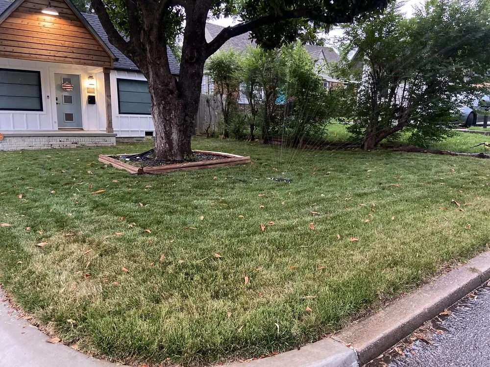 Reliable landscape installation for homes across Moore, OK - Irish Green Lawn Care