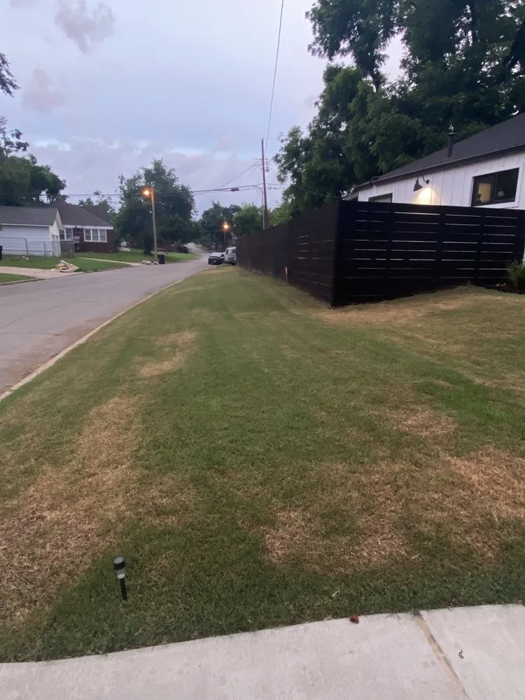 Professional garden landscaping for residential properties across Moore, OK - Irish Green Lawn Care