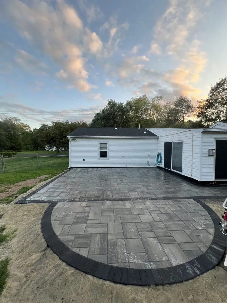 Affordable landscape installation for residential properties in Waterbury, CT by Iron Edge Landscaping