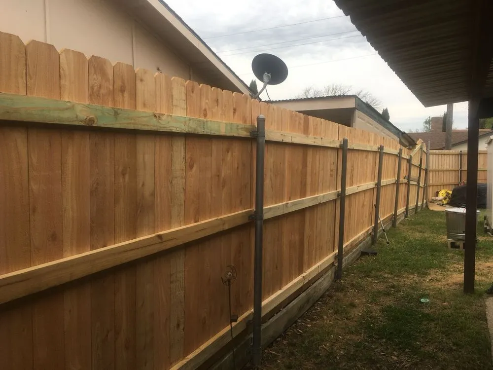 Professional garden landscaping for homes in Edgewood, TX by Iron Side Properties