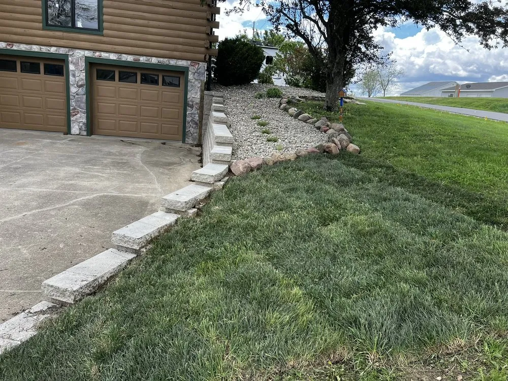 Affordable outdoor landscaping for beautiful yards in Winterset, IA by Iron X Landscaping