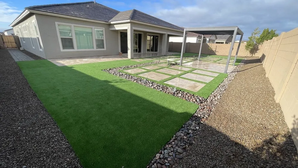 Professional lawn care service experts serving Buckeye, AZ - Ironhand Hardscape