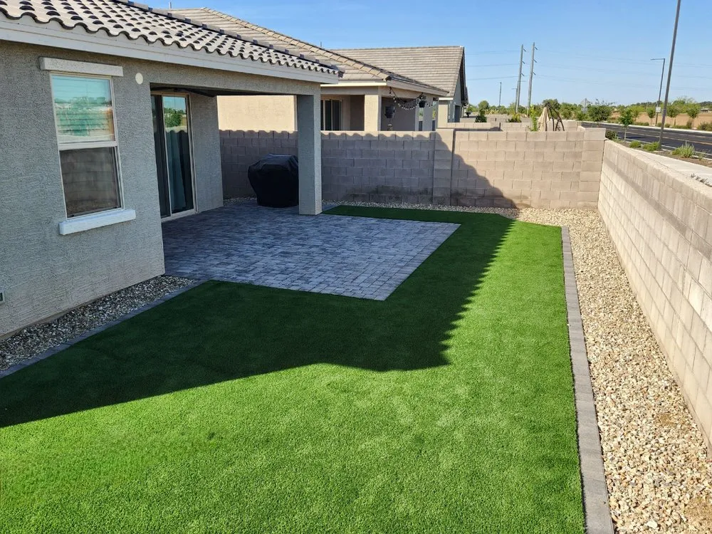 Reliable yard cleanup service for year-round maintenance across Buckeye, AZ - Ironhand Hardscape