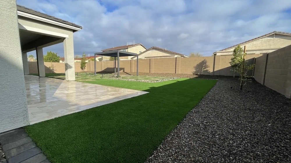 Expert lawn care service in Buckeye, AZ by Ironhand Hardscape