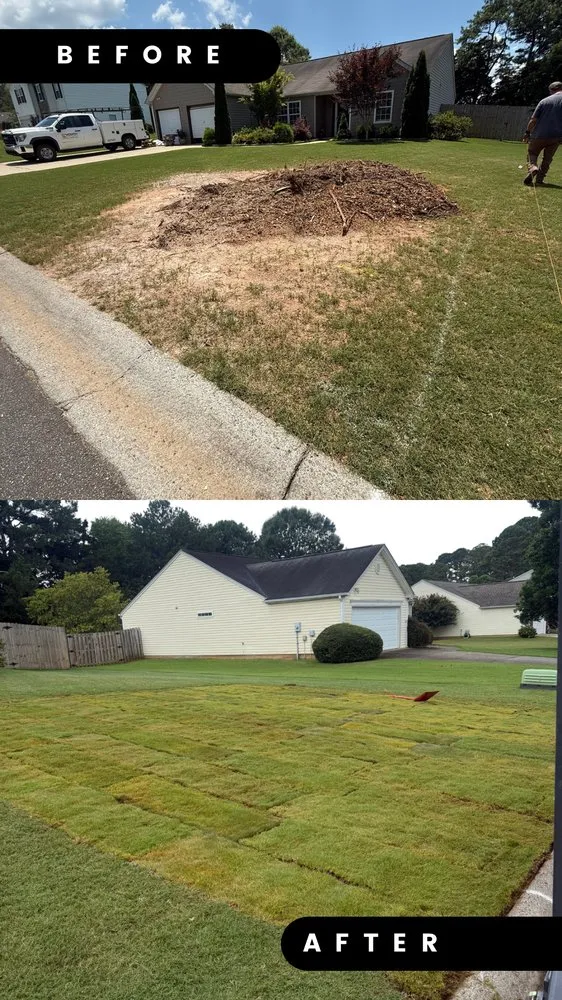 Trusted lawn mowing service in White, GA by Ironroot Landscaping