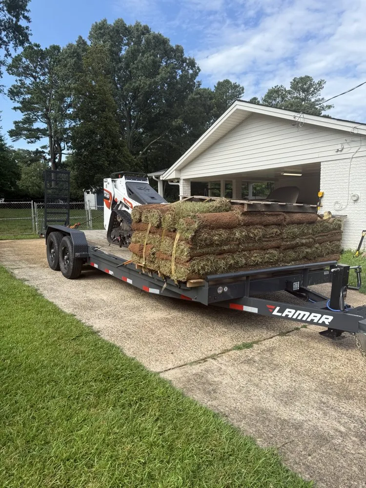 Local lawn mowing service for homes in White, GA by Ironroot Landscaping