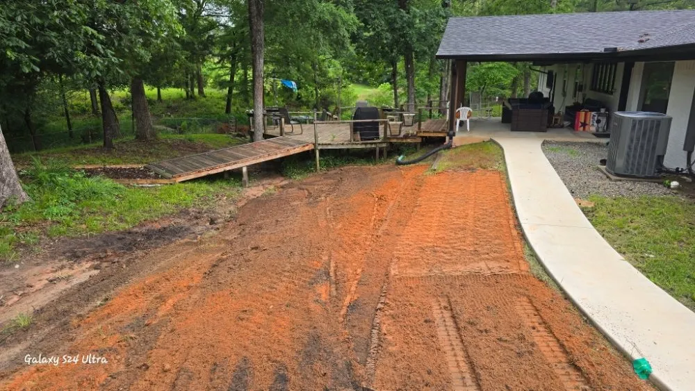 Custom garden landscaping with custom design across Nacogdoches, TX - IronRoot Outdoor Services