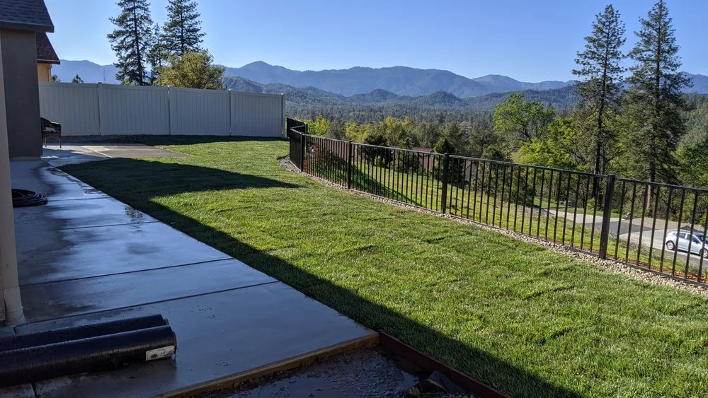 Custom lawn mowing service in Folsom, CA by Ironside Fence & Landscape