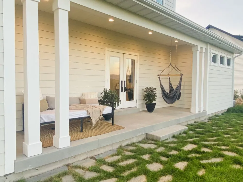 Expert garden landscaping for year-round maintenance in Preston, ID by Ironwood Builds Construction