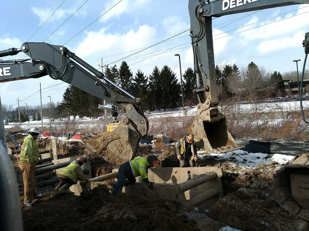 Local garden landscaping for homes in Henrietta, NY by Ironwood Heavy Highway