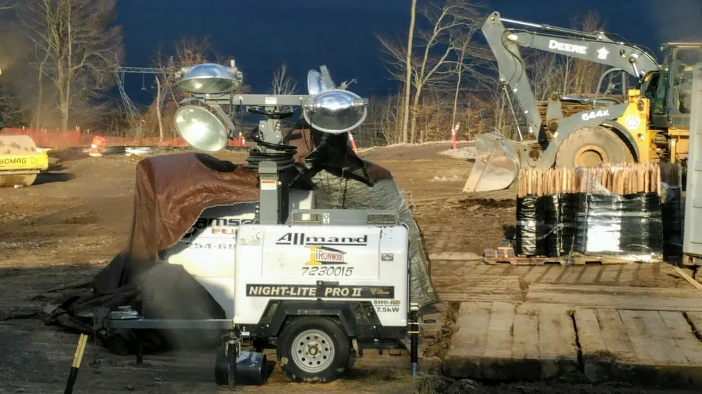 Custom residential landscaping in Henrietta, NY by Ironwood Heavy Highway