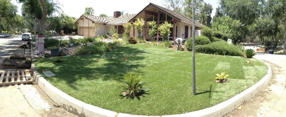Custom garden landscaping for year-round maintenance across Los Angeles, CA - Irrigation & Fertilizer