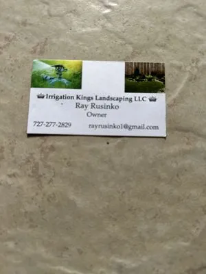 Irrigation King's Landscaping Services Logo