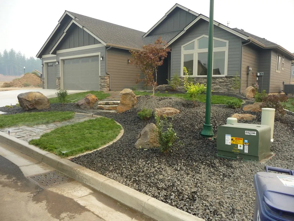 Professional landscape design for homes in Mead, WA by Irrigation Northwest