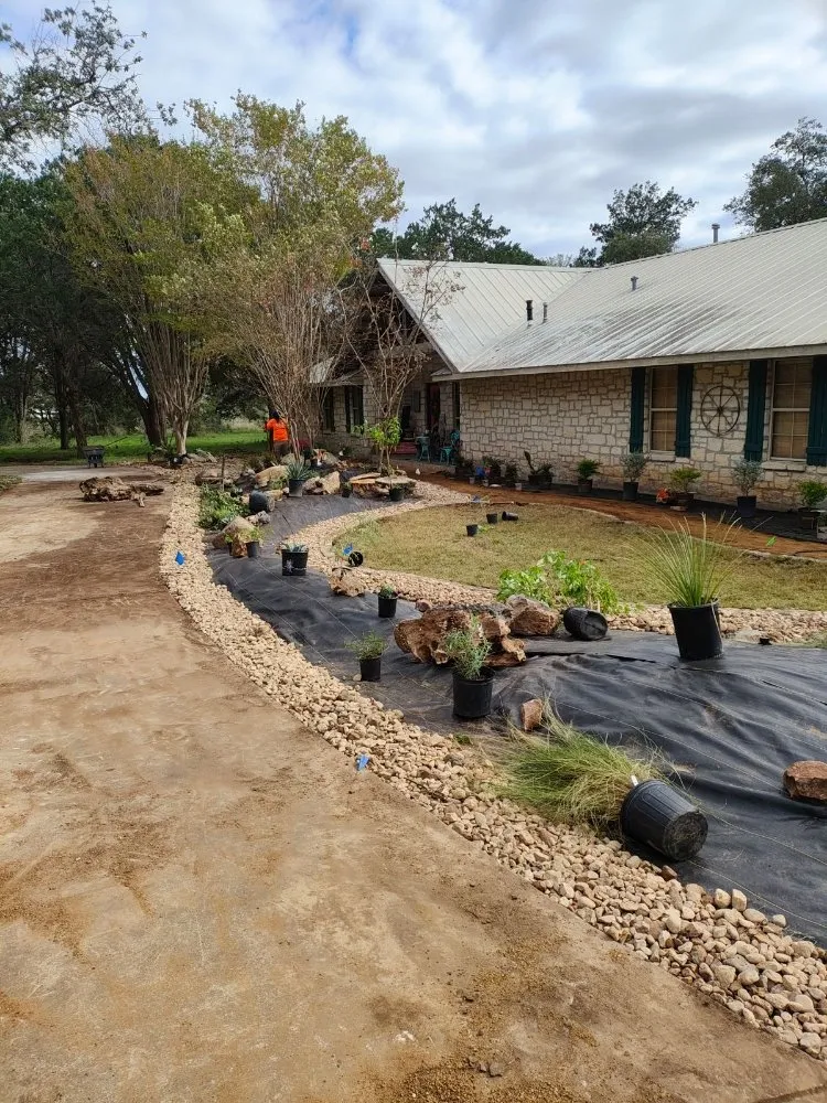 Trusted landscape installation with custom design in Austin, TX by Irrigation Pro Services