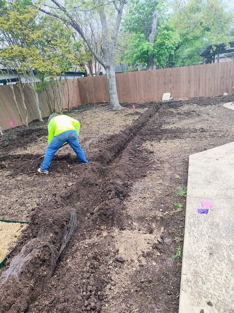 Custom landscaping services for beautiful yards in Austin, TX by Irrigation Pro Services