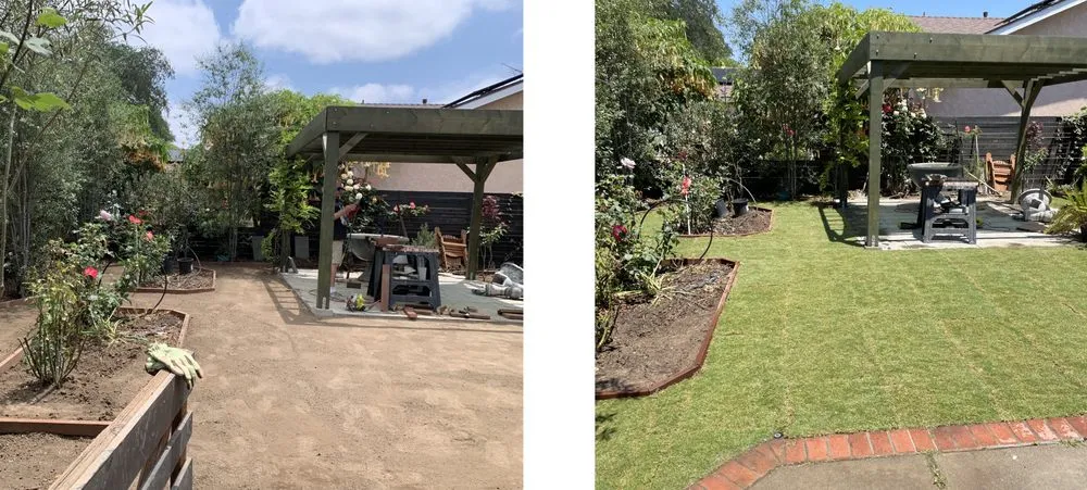 Professional yard maintenance with custom design across Santa Ana, CA - Irrigation Pros