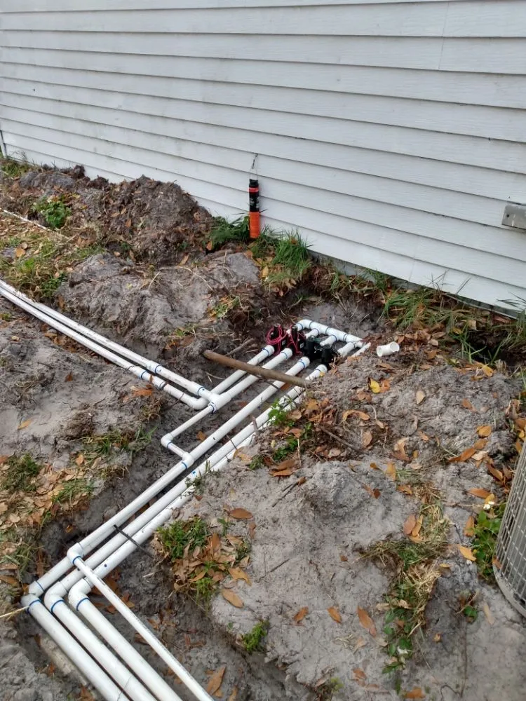 Custom landscape design with custom design in Tampa, FL by Irrigation services By Javi & Mari