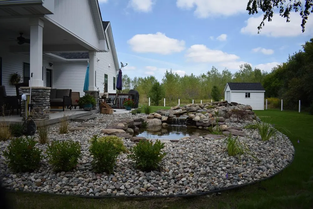 Custom landscape design with custom design across Saginaw, MI - Irrigation Systems Garpiel Group