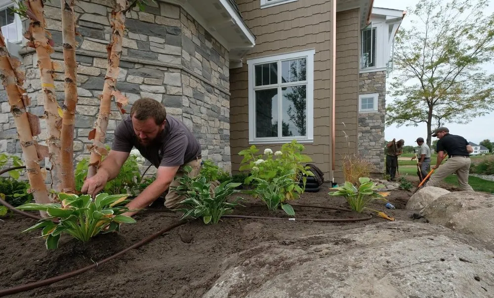 Expert yard cleanup service for outdoor upgrades across Saginaw, MI - Irrigation Systems Garpiel Group