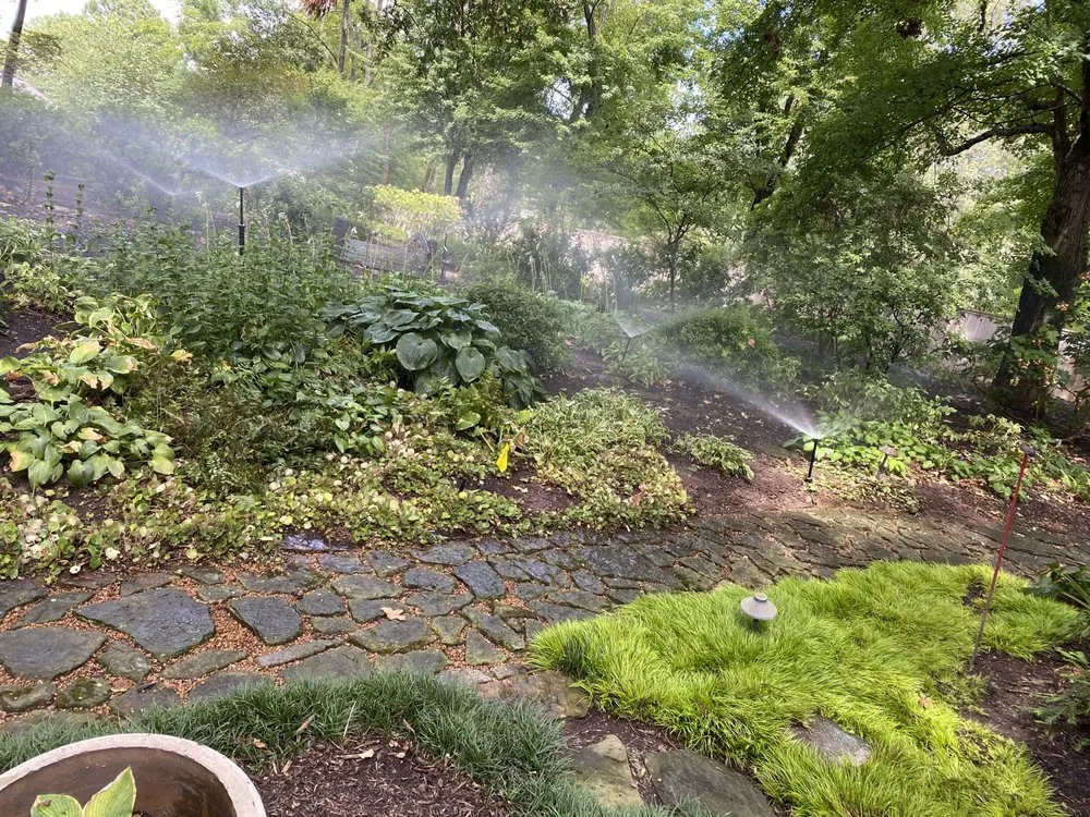 Professional garden landscaping in Memphis, TN - Irrigation Tech