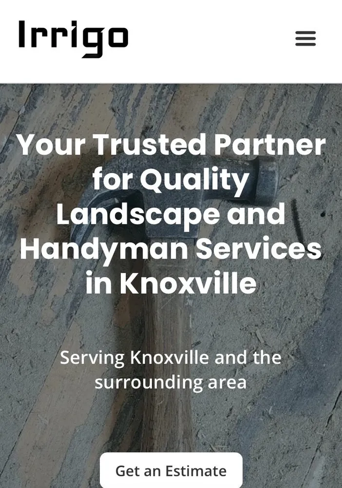 Local yard maintenance in Knoxville, TN - Irrigo