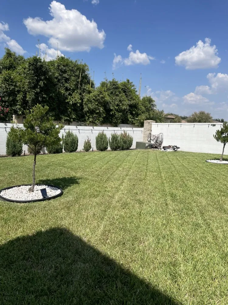 Affordable residential landscaping for beautiful yards in McAllen, TX by Irving's Lawn Service