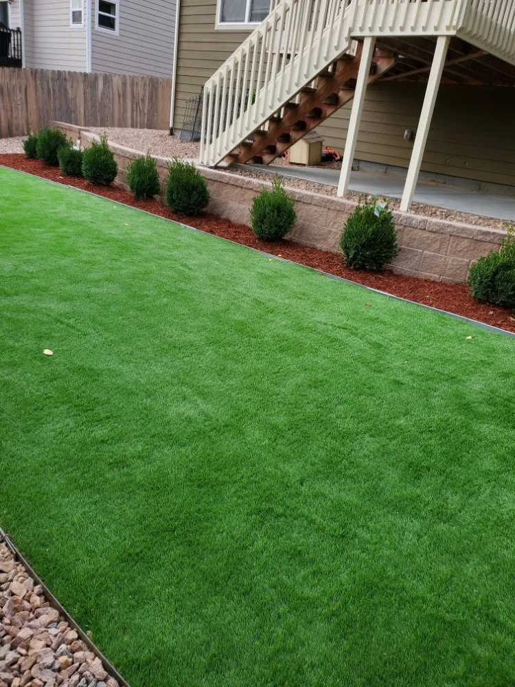 Professional yard cleanup service with custom design across Colorado Springs, CO - ISAAC landscaping