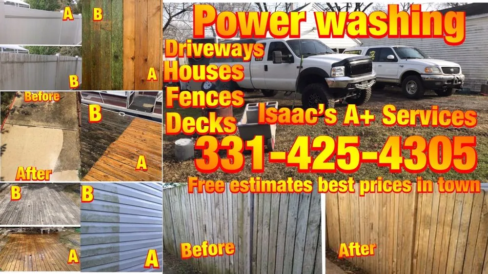 Custom outdoor landscaping experts serving Aurora, IL - Isaac’s A+ Services