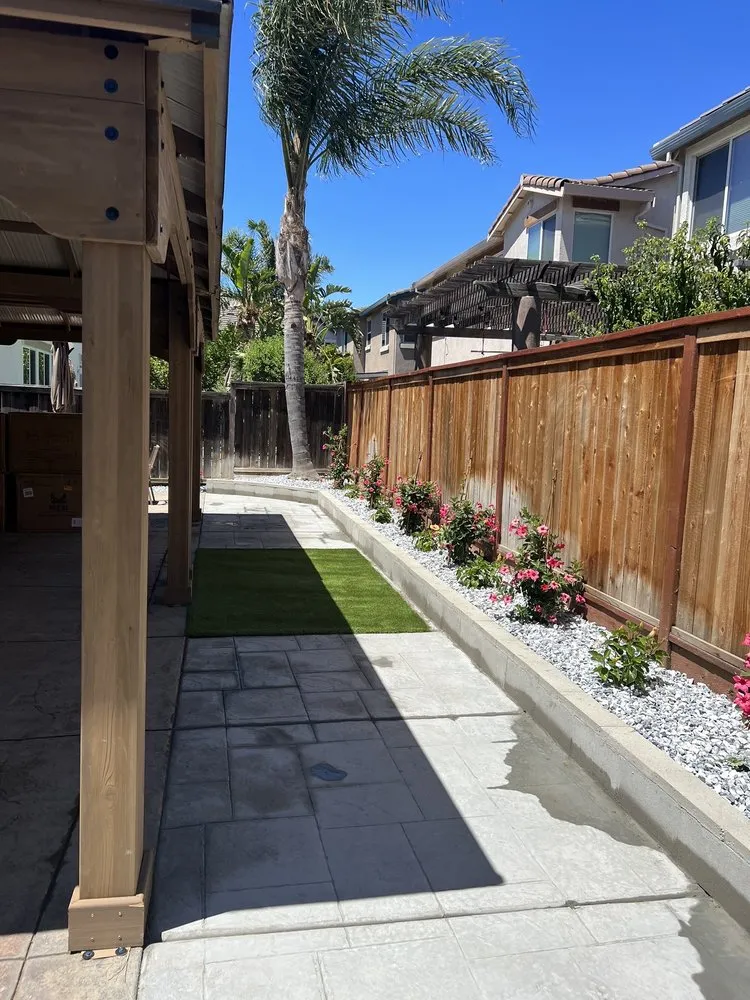 Affordable outdoor landscaping in Vacaville, CA - Isaac's Concrete