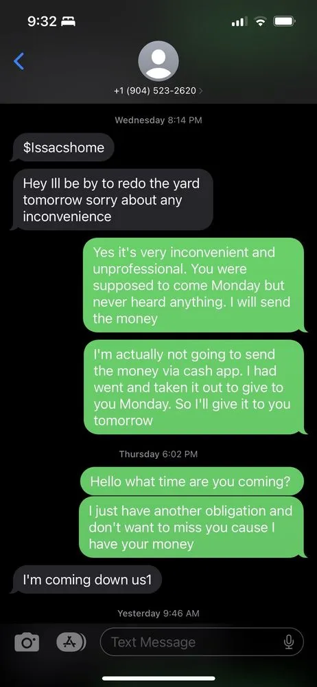 Trusted lawn care service in Jacksonville, FL by Isaac's Home Improvement