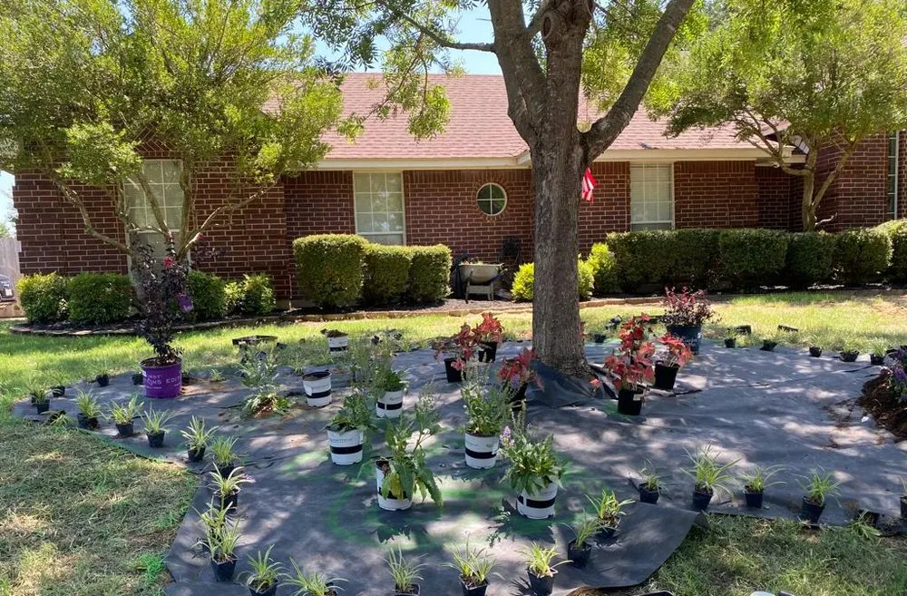 Custom outdoor landscaping for year-round maintenance across Dallas, TX - Isaac’s Lawn Services