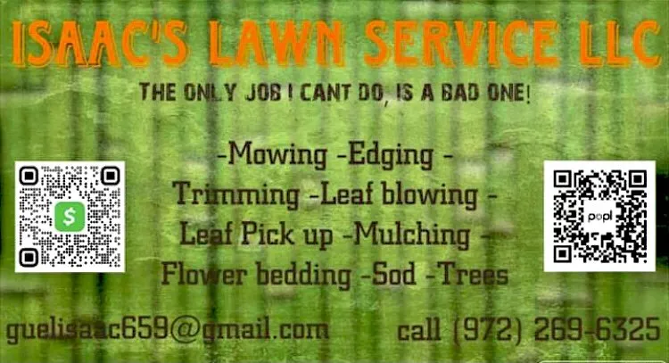 Local landscape installation in Dallas, TX - Isaac’s Lawn Services