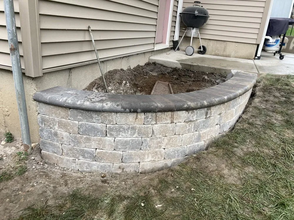 Custom landscape installation in Harvard, IL - Isabel's Lawn Care