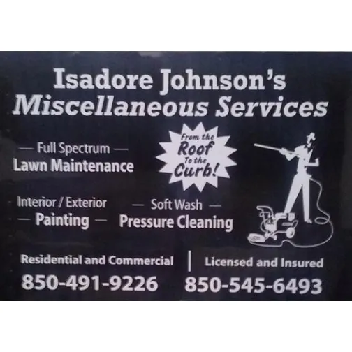 Professional lawn care service experts serving Tallahassee, FL - Isadore Johnson's Miscellaneous Services