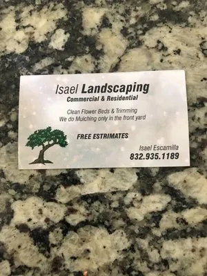 Isael Landscaping Logo