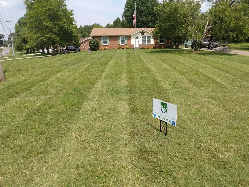Professional lawn mowing service for homes in Cunningham, TN by Isaiah 556 Lawn Care