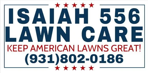 Isaiah 556 Lawn Care Logo