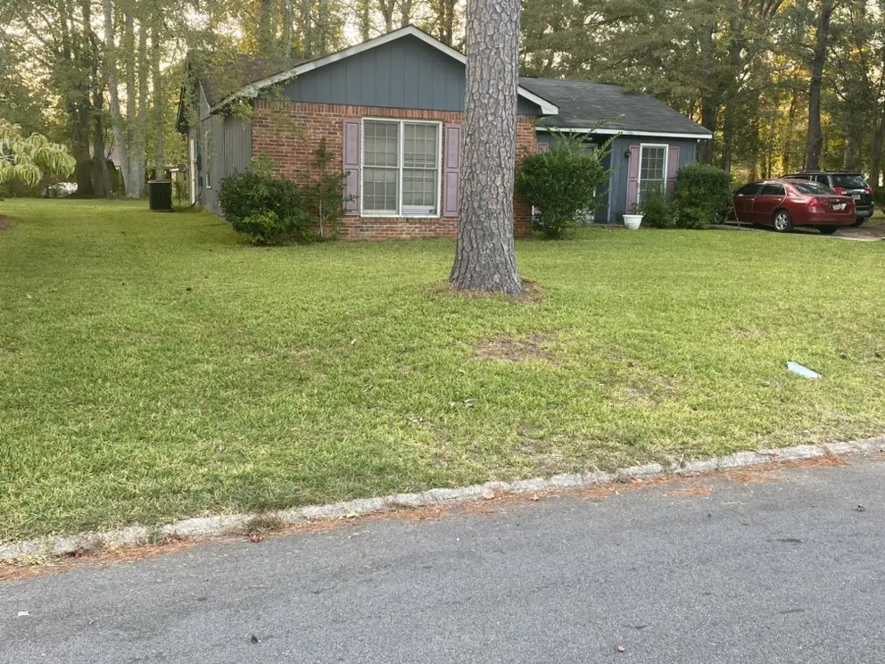 Custom landscape installation in LaGrange, GA by Isaiah landscape