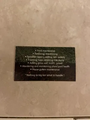 Isaiah’s Year Round Lawn Care Logo