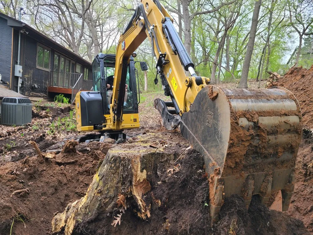 Local landscape installation in New Brighton, MN by Iserman Contracting And Excavating - ICE