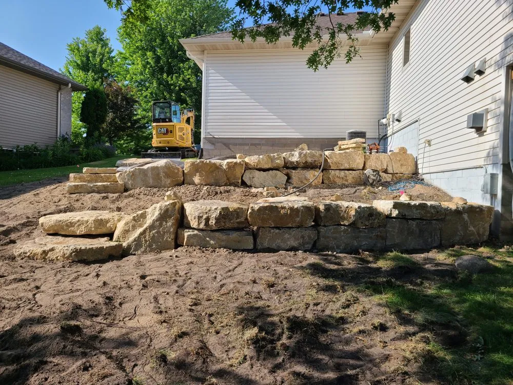 Expert landscaping services in New Brighton, MN - Iserman Contracting And Excavating - ICE