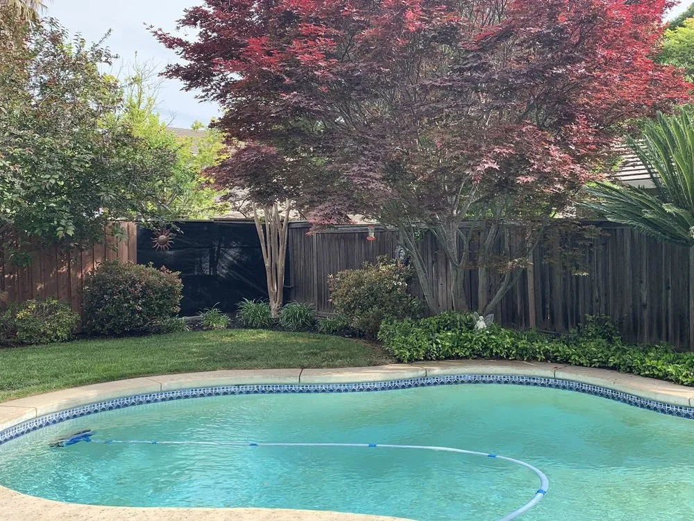 Local residential landscaping for beautiful yards in Lincoln, CA by Isidro's Lawn service