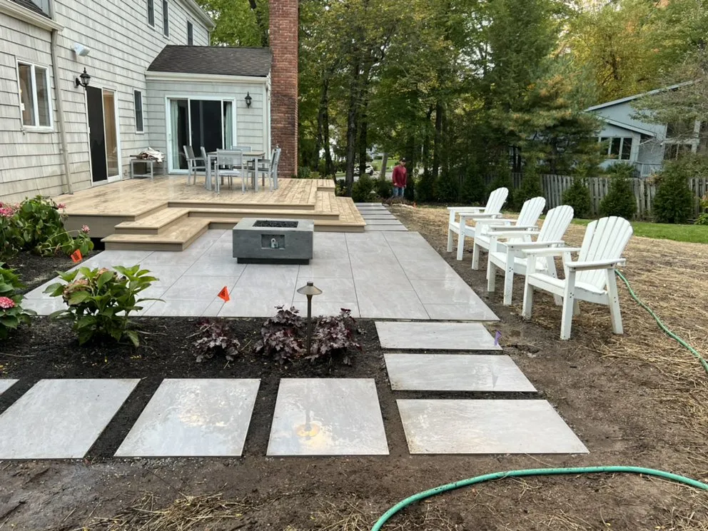 Custom lawn care service in Bernardsville, NJ by Isl Lopez Construction and Landscaping